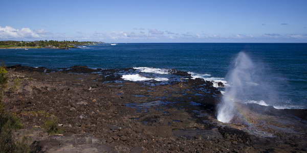 ספוטינג הורן (Spouting Horn) היא נקודת תצפית ממנה ניתן לראות סילוני מים, המתפרצים בזה אחר זה מחור בין הסלעים